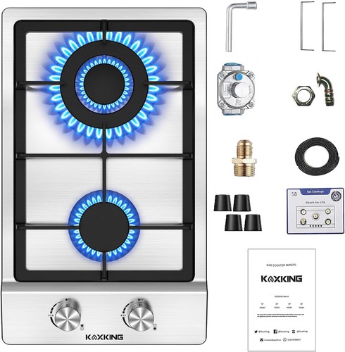 Inch gas cooktop burner - inch,